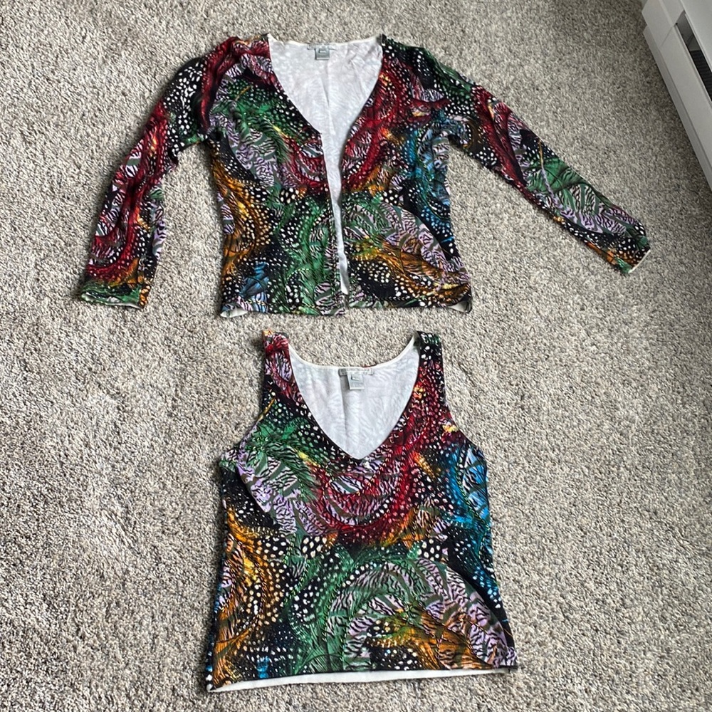 Tank/Cardigan Set
